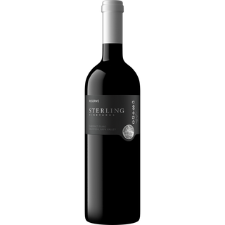 Sterling Reserve Cabernet Franc wine bottle on a white background